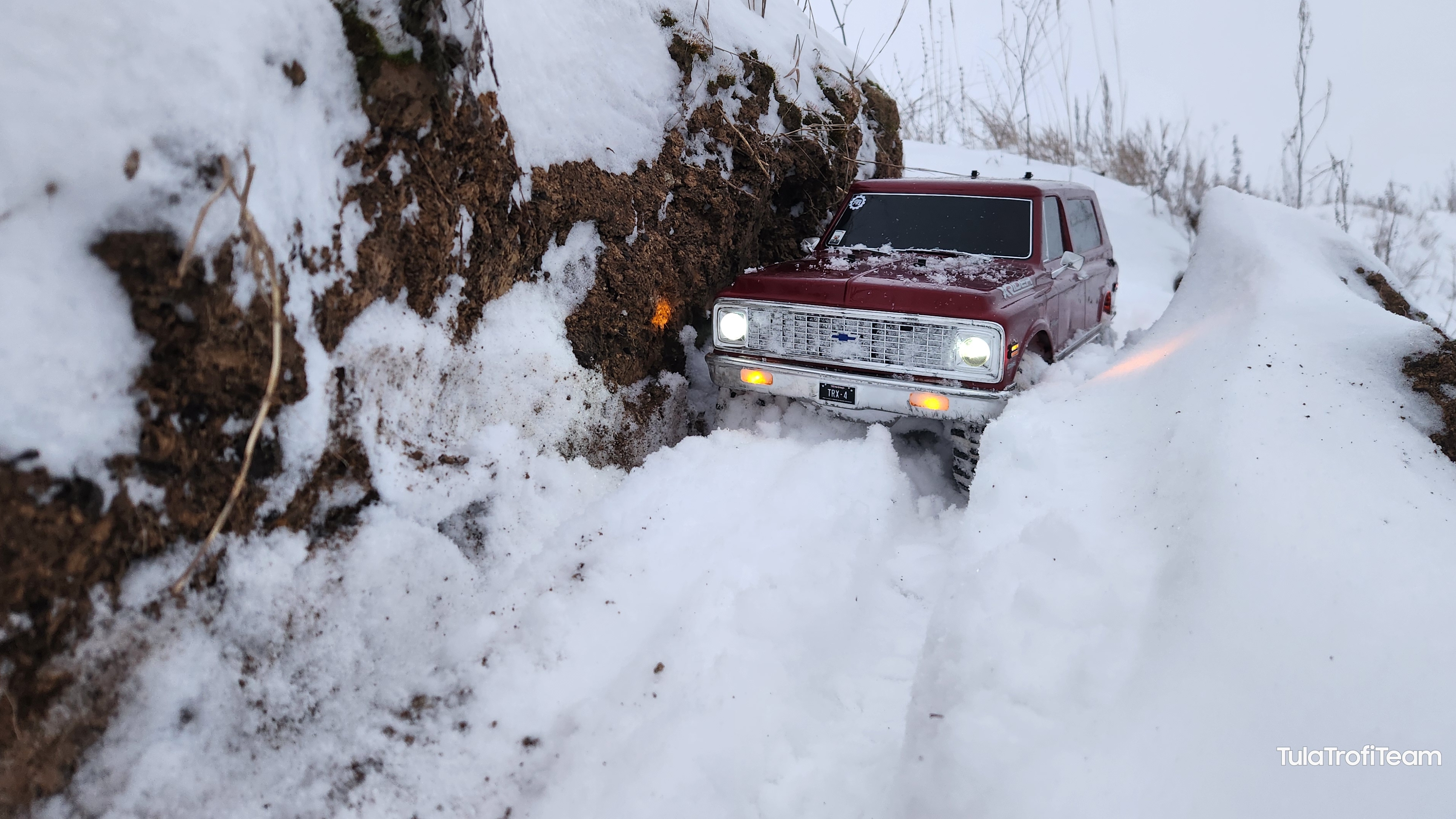 На кануне Нового года. Посетил трассу TulaTrofiTeam но покатать не получилось смотреть онлайн