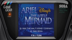 Ariel The Little Mermaid (1992) [Sega Game Gear]