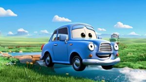 Машинки и радуга мультик