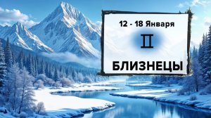 БЛИЗНЕЦЫ ♊ 12 - 18 Января 2026 | Расклад таро на неделю для знака Зодиака Близнецы