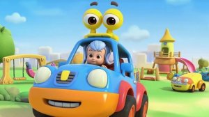 Машинки в парке аттракционов: веселые игры мультик