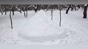 Моя зимняя крепость.