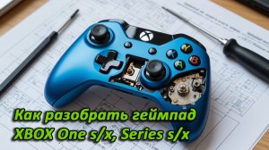 Как разобрать геймпад Xbox One