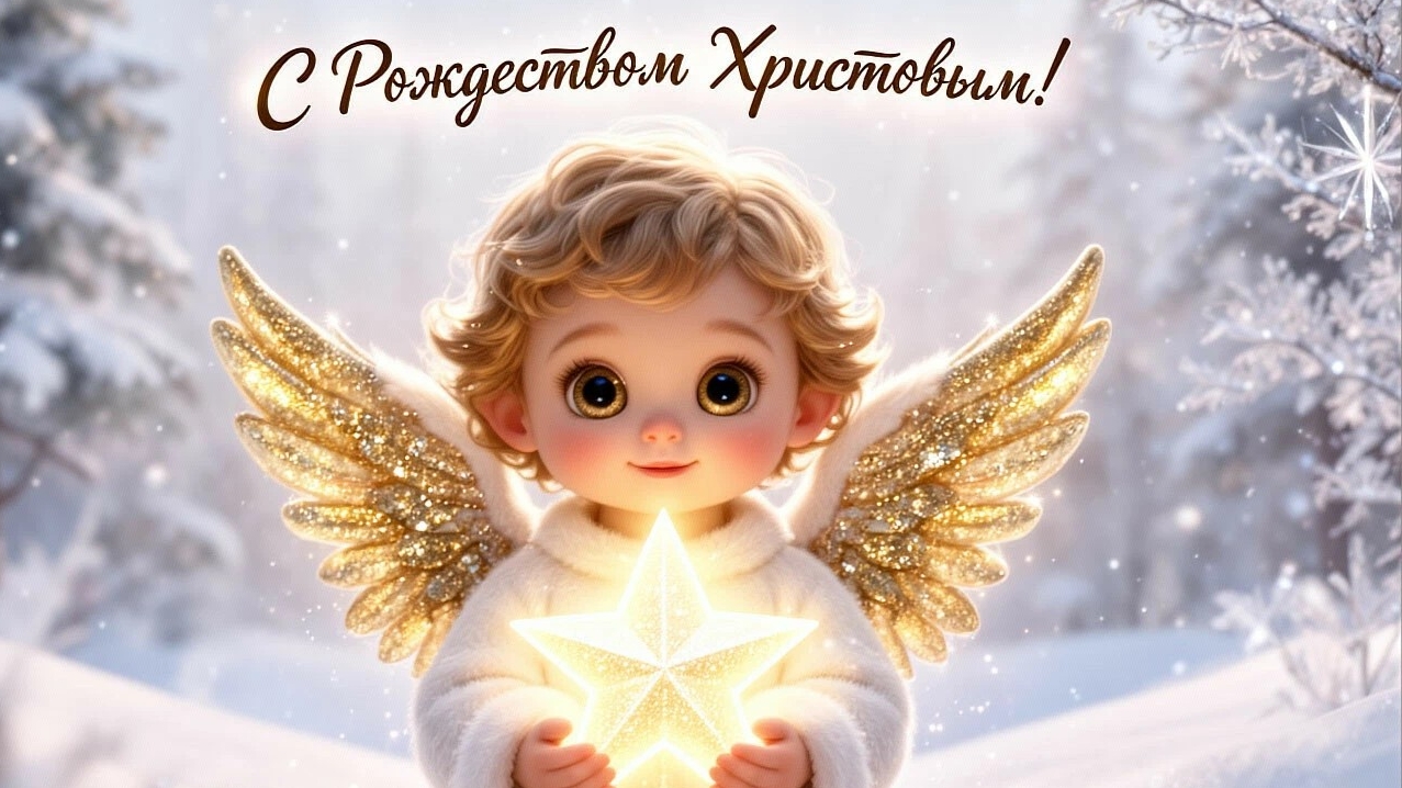 С Рождеством Христовым! Сердечно поздравляю. #рождество смотреть онлайн