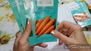 План посадок в открытом грунте / Обзор моркови.