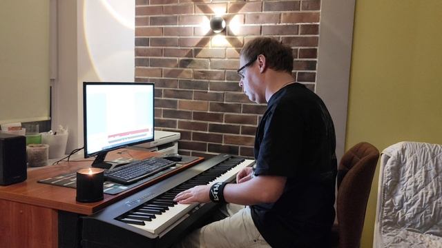 Владислав Сударев - Чёрный камень (АРИЯ piano-cover) смотреть онлайн