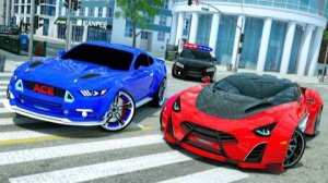 Хулиганы устроили Нелегальную гонку | Полицейский мультфильм