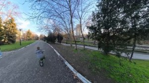 КРЫМ. Симферополь 2026. Прогулка на велосипедах вдоль набережной реки Салгир