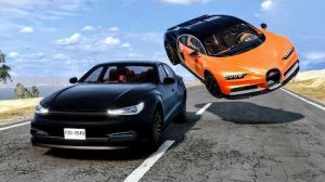 Аварии с высокоскоростным движением автомобилей - BeamNG Drive / CrashBoomPunk
