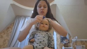 вечер с реборном?!/купаю Оливу