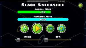 Показ и прохождение моего уровня Space Unleashed (ID: 130971035)