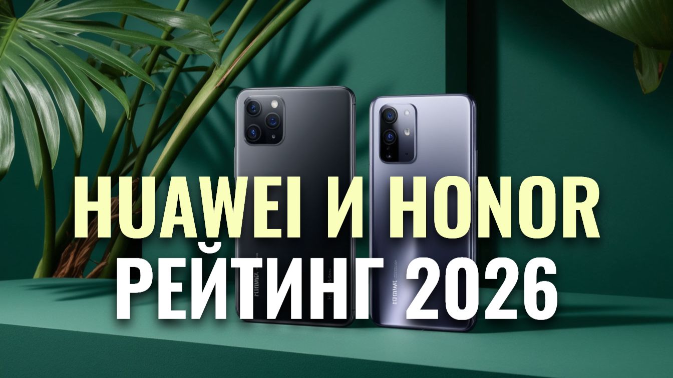 ТОП‑5 флагманов Huawei и Honor 2026: обзор самых мощных моделей. смотреть онлайн
