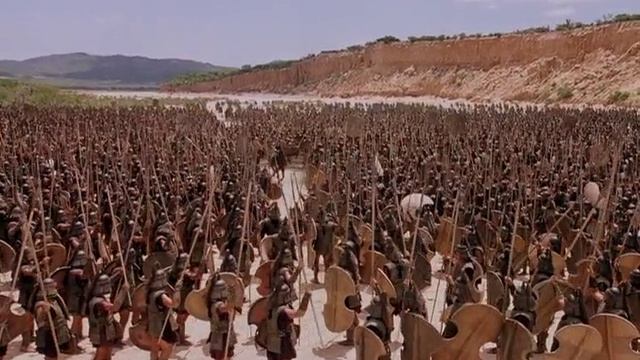 Троя.Бой Ахилеса и Багриса.