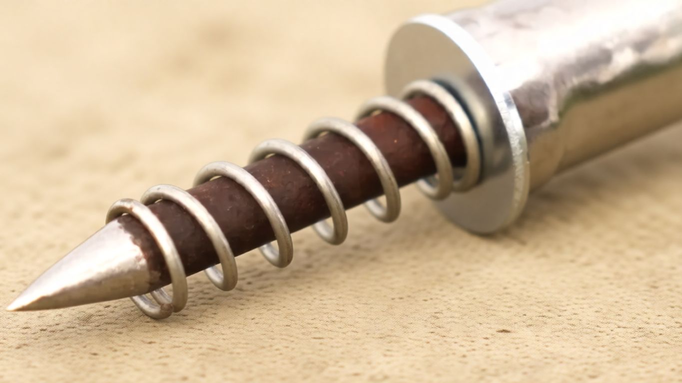 Самодельный «мусорный захват» из трубы и пружины — поднимает листья, мусор без наклонов! смотреть онлайн