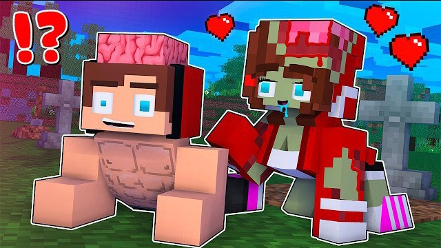 У МЕНЯ ПОЯВИЛАСЬ ДЕВУШКА-ЗОМБИ! - МАЙНКРАФТ МУЛЬТФИЛЬМ смотреть онлайн