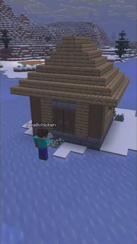 Необычный дом #minecraft #home смотреть онлайн