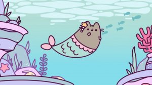 🤠 кот-русалка охотится за сокровищами - детский мультфильм