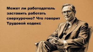 Имеет ли право работодатель заставить работать сверхурочно. Что говорит Трудовой кодекс