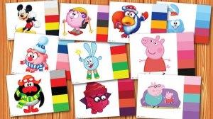 🎨 Учим фигуры вместе! _ Сборник Красочный Звезды _ Интересные сказки для Детей