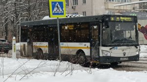 ЛиАЗ 4292.60 на 28 маршруте в г.Звенигород