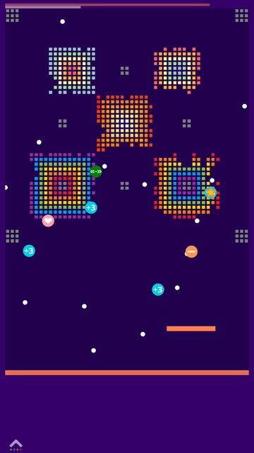 Brick Mania level 7, passing (easy), 3 stars