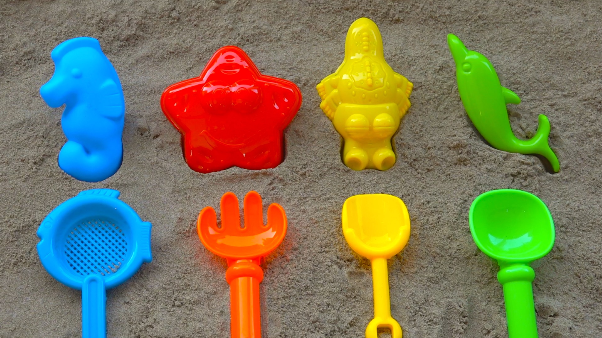 Учим Названия Цветов с морскими Животными|Детские Инструменты | Песенки для малышей| Цветные игрушки смотреть онлайн