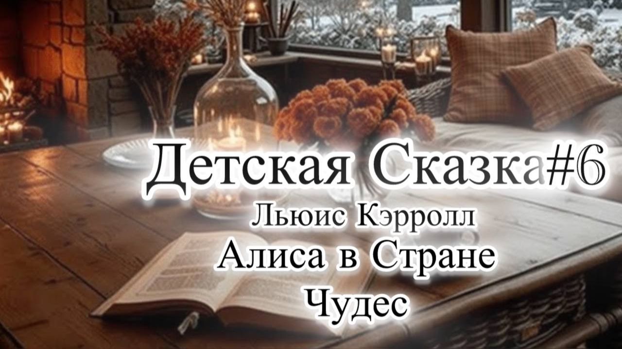 Детские сказки На Ночь #6 | 💤 💫🪐 "АЛИСА В СТРАНЕ ЧУДЕС " | Льюис Кэрролл Глава 1-3 смотреть онлайн