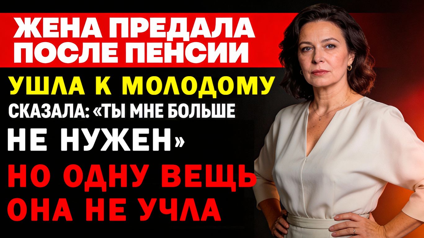 ПОСЛЕ ВЫХОДА НА ПЕНСИЮ ЖЕНА СКАЗАЛА: «ТЫ МНЕ БОЛЬШЕ НЕ НУЖЕН». НО Я ПОКАЗАЛ ЕЙ, КТО ЗДЕСЬ ХОЗЯИН смотреть онлайн