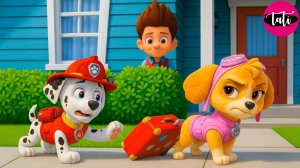 Щенячий патруль и Маршалл. Залипательное видео. Мультфильм для детей и малышей. Анимация 58