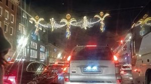 Новогодняя подсветка Питера 2026. Вместо стрима. Невский проспект