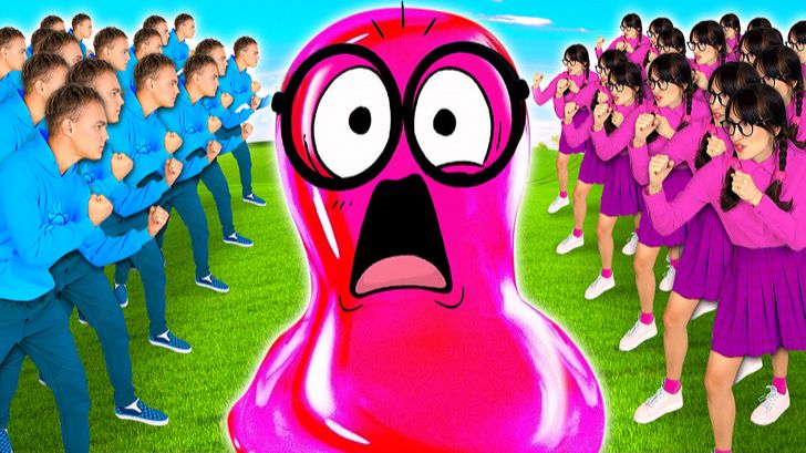 Мальчики vs девочки в школе 😂 Сэмми учится 📚 смотреть онлайн