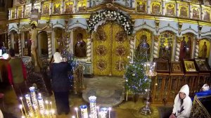 Рождество Господа Бога и Спаса нашего Иисуса Христа. Полиелейная Утреня. Литургия. в 00.00.