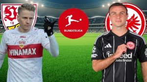 ФУТБОЛ ЧЕМПИОНАТ ГЕРМАНИИ BUNDESLIGA.  ШТУТГАРТ - АЙНТРАХТ.  ТЕКСТОВАЯ ОНЛАЙН ТРАНСЛЯЦИЯ.