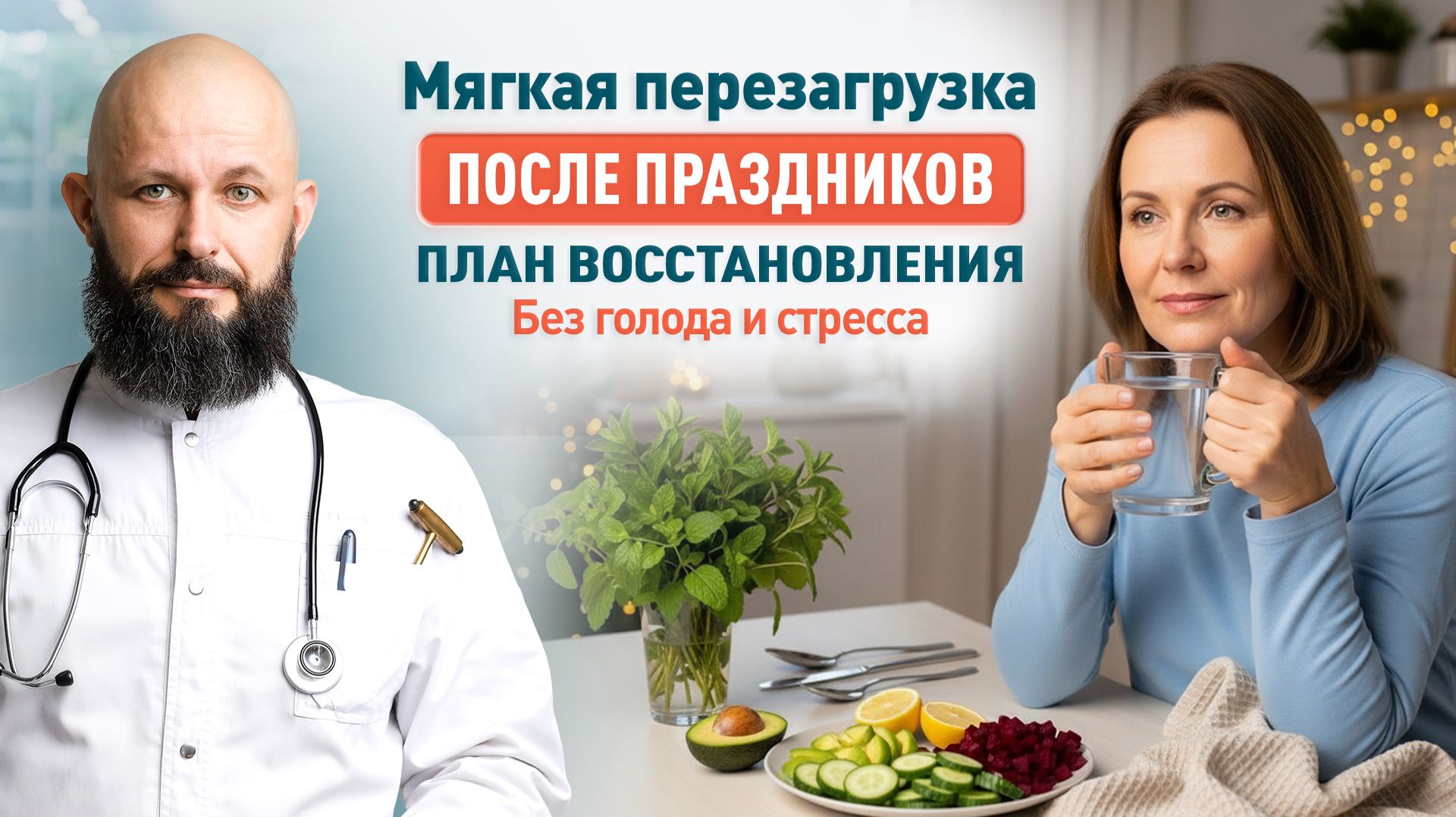 Мягкая перезагрузка после праздников: 3-дневный план восстановления смотреть онлайн