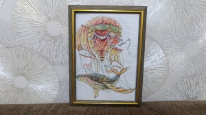 Вышивка. ПОЛЁТ-КИТА.