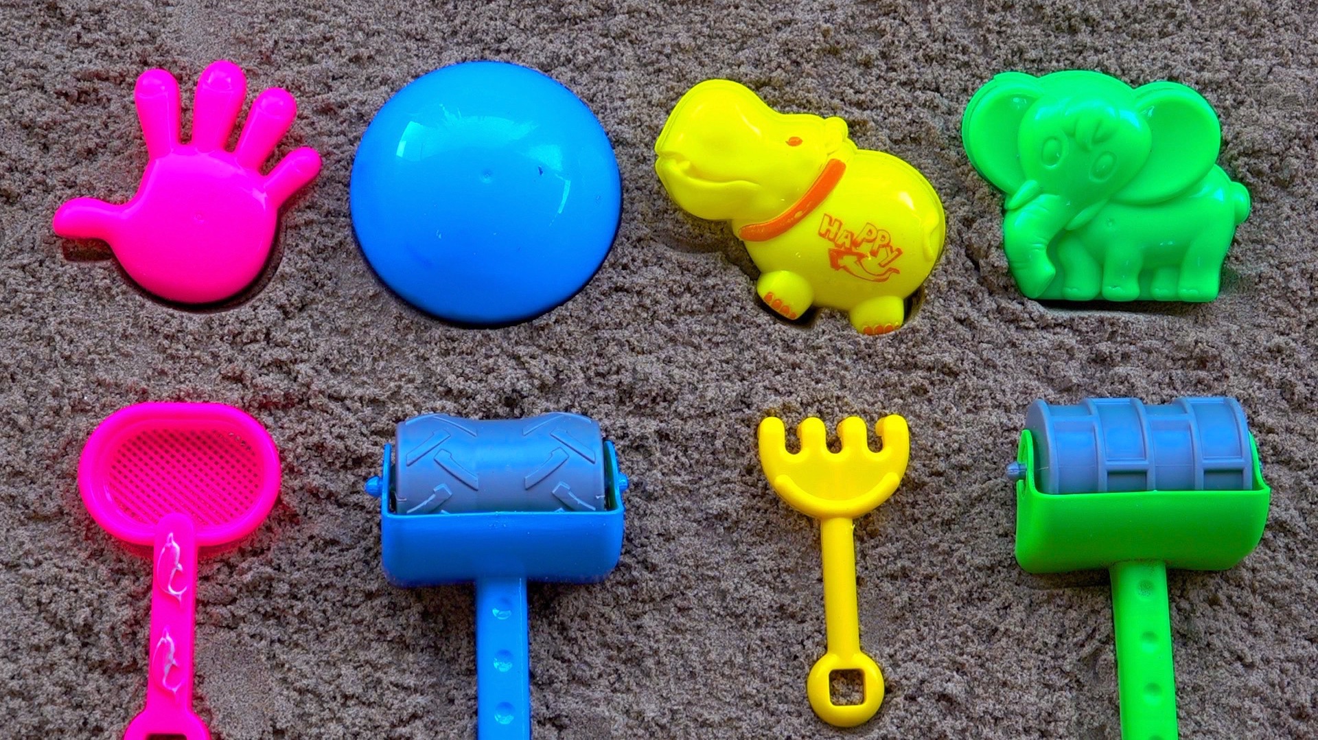 Учим Названия Цветов с Бегемотиком и Слоником  | Детские Инструменты | Ладошки | Развивающий мультик смотреть онлайн