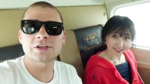 Летаю над Дубаи с НОВОЙ ПОДРУГОЙ из Китая ! Она очень веселая Seawings LLC Dubai !