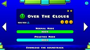 прохождение Over The Clouds | Geometry Dash Breeze