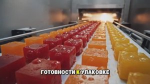 Как делают мармелад. Полный цикл производства.