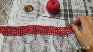 Второй старт в триостартах января-2026.Вяжу салфеточку...