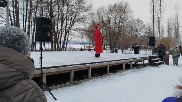 Смарт парк Дельфин в Воронеже сегодня 7 января 2026, интерактивное шоу Деда Мороза и князя 2026 парк смотреть онлайн
