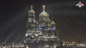 ☦ В Главном храме Вооруженных Сил Российской Федерации в Подмосковье состоялось праздничное рожде...