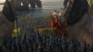 Аватар.Джейк собирает племена для последней битвы.