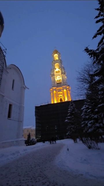 Рождественская атмосфера Сергиев Посал