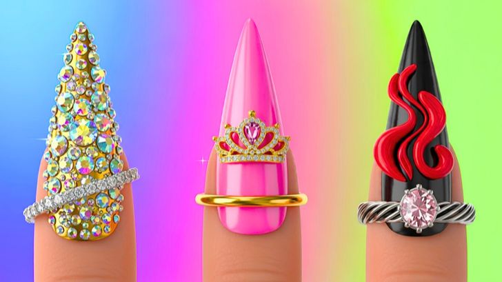 Проблемы длинных ногтей 😳 Поймут только девушки 💅 смотреть онлайн