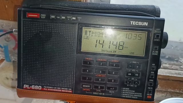 чисто ловит, сканирую 14 МГц короткие волны, очень хорошее прохождение, антенна мла30+ тексан пл-680 смотреть онлайн