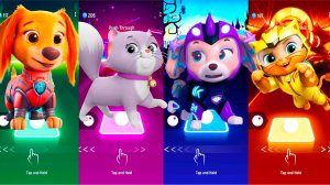 Мультики для Детей Щенячий Патруль Tiles Hop - ЛИБЕРТИ И ДРУГИЕ