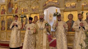 МИТРОПОЛИТ ИГНАТИЙ СОВЕРШИЛ ВСЕНОЩНОЕ БДЕНИЕ В ХРАМЕ РОЖДЕСТВА ХРИСТОВА Г. САРАТОВА