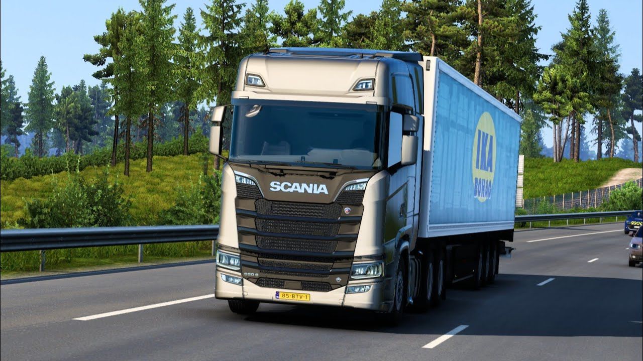 Euro Truck Simulator 2 VTC Panel доставка смотреть онлайн