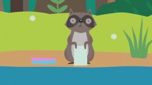 Развивающие песенки для малышей 🎵 Енот 🐾 мультики про животных